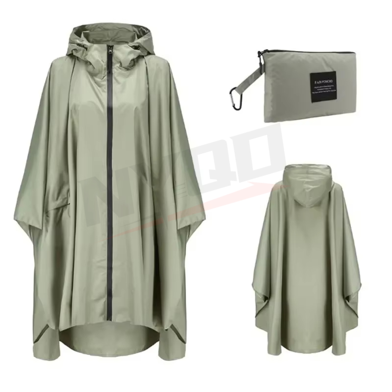 النايلون دراجة نارية الكبار مع - مراجعة Camping Rain Poncho وسعره