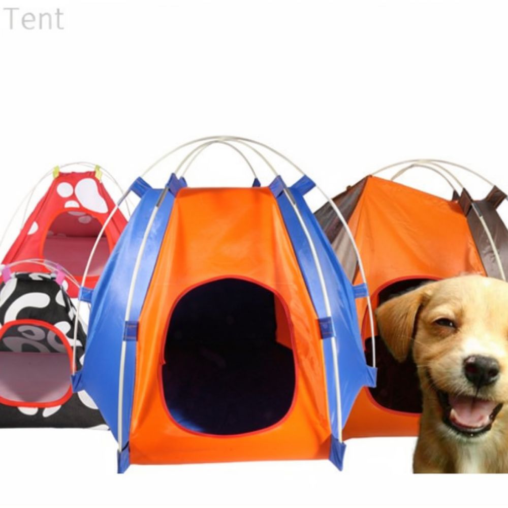 خيمة محمولة للكلاب، بيت خارجي  - مراجعة Outdoor Camping Dog Bed وسعره